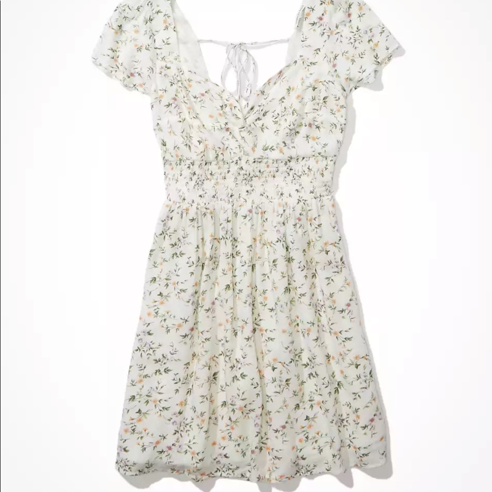 NWT AE Twist Front Mini Dress